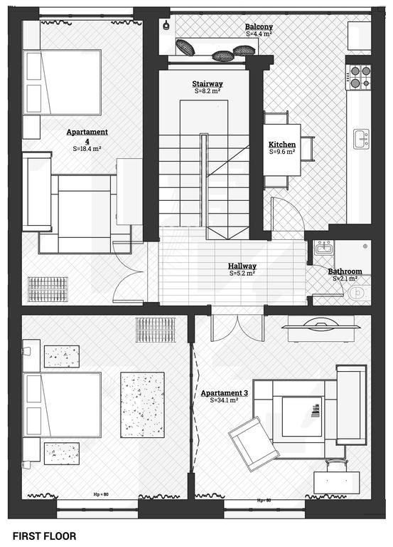 Apartment House Timisoara Bagian luar foto