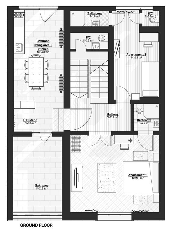 Apartment House Timisoara Bagian luar foto